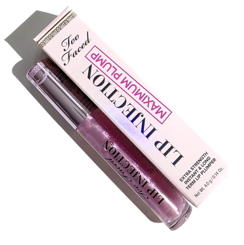 Too Faced Lip Injection Instant Long term Lip Plumper Maximum Plump New